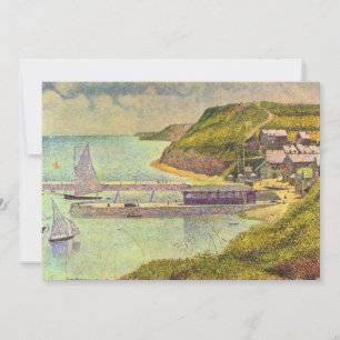 Hafen Port-en-Bessin Hochwasser von Georges Seurat
