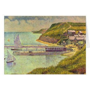 Hafen Port-en-Bessin Hochwasser von Georges Seurat