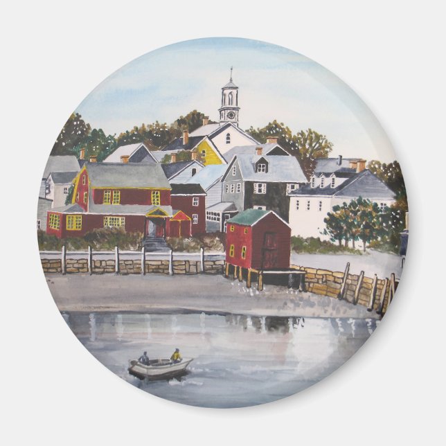 Hafen Portsmouth, New Hampshire Magnet (Vorne)