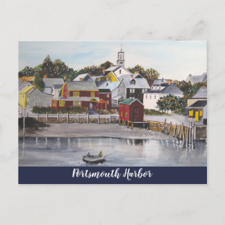 Hafen Portsmouth, New Hampshire Postkarte