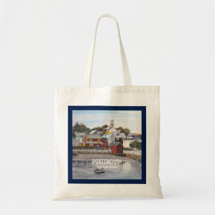 Hafen Portsmouth, New Hampshire Tragetasche