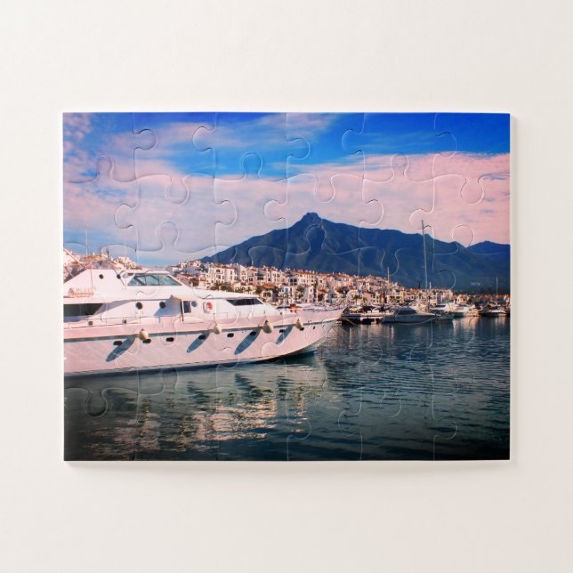 Hafen Puerto Banus Spanien (Horizontal)