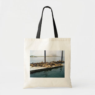 Hafen Siegel, Morro Bay, Kalifornien Tragetasche