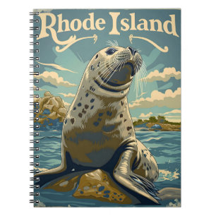 Hafen Siegel Rhode Island Notizblock