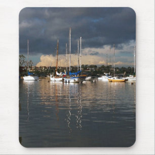 Hafen-Sturm Mousepad