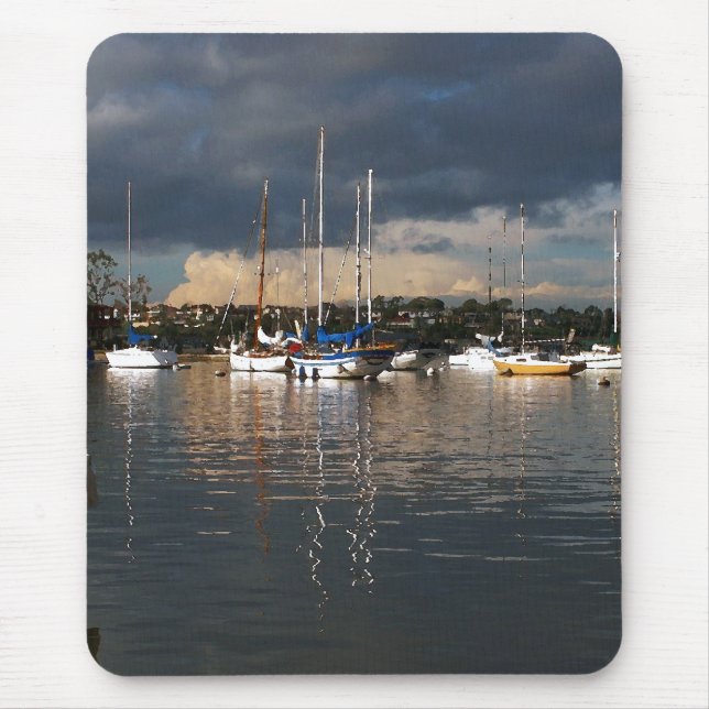Hafen-Sturm Mousepad (Vorne)