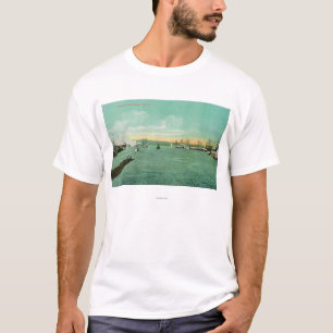 Hafen-Szene in Portland, Oregon 2 T-Shirt