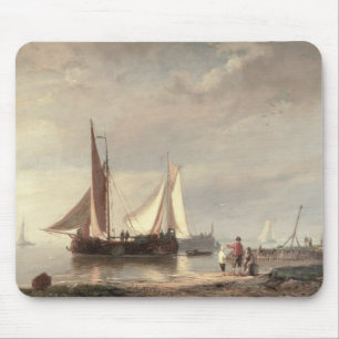 Hafen-Szene Mousepad