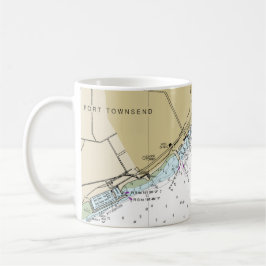 Hafen Townsend Seediagramm-Kaffeetasse Kaffeetasse