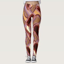 Hafen-u. Pfirsich-Leggings durch Künstler C.L.