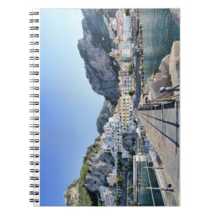Hafen von Amalfi Notizblock