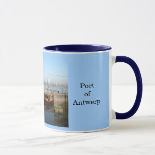 Hafen von Antwerpen 4 Tasse