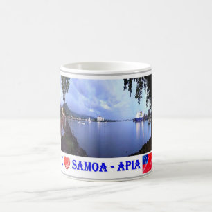 Hafen von Apia - I Liebe - Samoa - Kaffeetasse