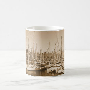 Hafen von Barcelona - Segelboote - Tasse