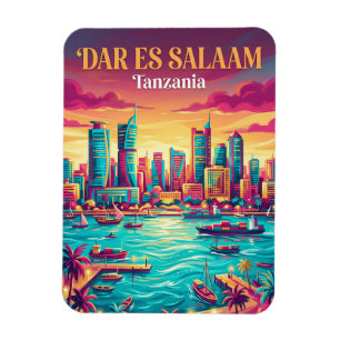 Hafen von Dar es Salaam Tansania Magnet