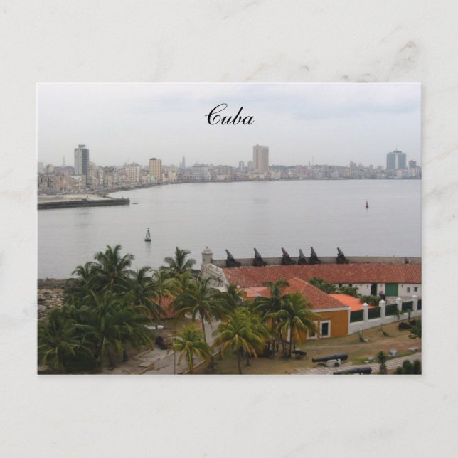 Hafen von Havanna Postkarte (Vorderseite)