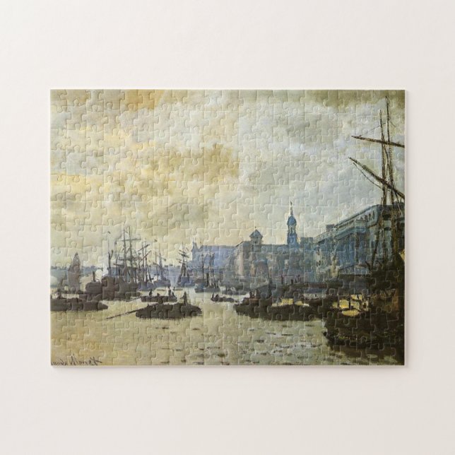 Hafen von London Monet Fine Art (Horizontal)