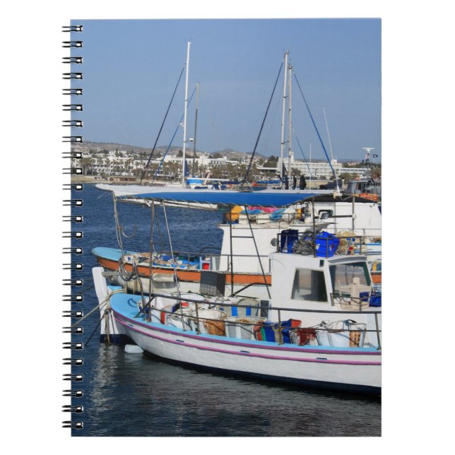 Hafen von Paphos Notizblock (Vorderseite)