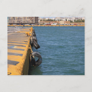 Hafen von Piräus, Athen Griechenland Postkarte