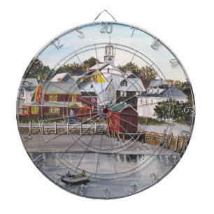 Hafen von Portsmouth, New Hampshire Dartscheibe