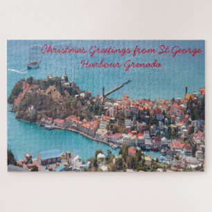 Hafen von St. George Grenada Karibik.
