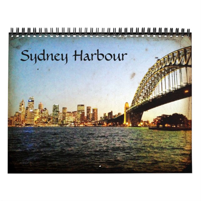 Hafen von Sydney 2025 Kalender (Titelbild)