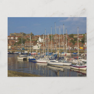 Hafen, Whitby, North Yorkshire, England Postkarte