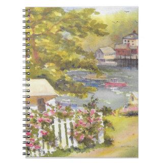 Hafenansicht Notebook Notizblock