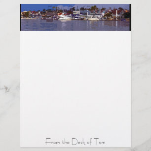 Hafenboote Personalisiert Letterhead
