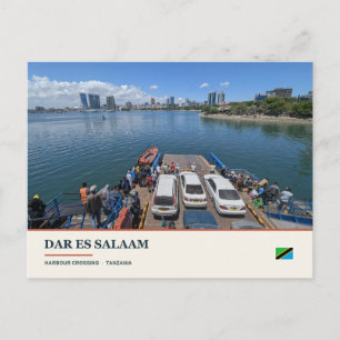 Hafendurchfahrt von Dar es Salaam Postkarte