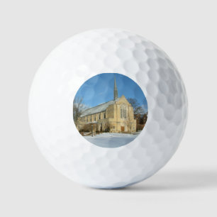 Hafenkapelle im Winter an der Grove City Uni Golfball