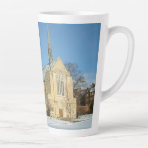 Hafenkapelle im Winter an der Grove City Uni Milchtasse