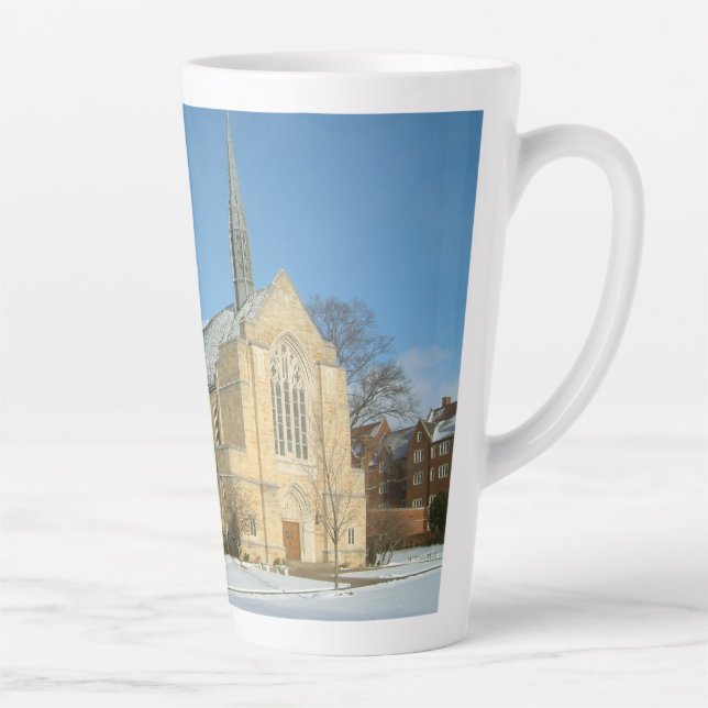 Hafenkapelle im Winter an der Grove City Uni Milchtasse (Rechts)