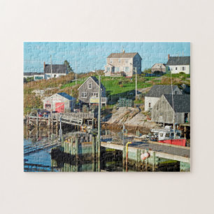 Hafenpanorama Nova Scotia.