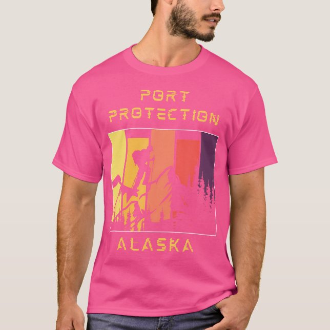 Hafenschutz Ak erkrankte Bergwanderung und T-Shirt (Vorderseite)