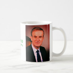 Hafez al-Assad, Präsident der Arabischen Republik  Kaffeetasse