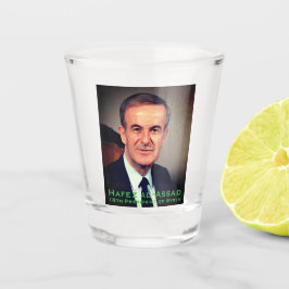 Hafez al-Assad, Präsident der Arabischen Republik  Schnapsglas