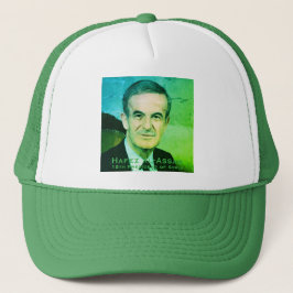 Hafez al-Assad, Präsident der Arabischen Republik  Truckerkappe