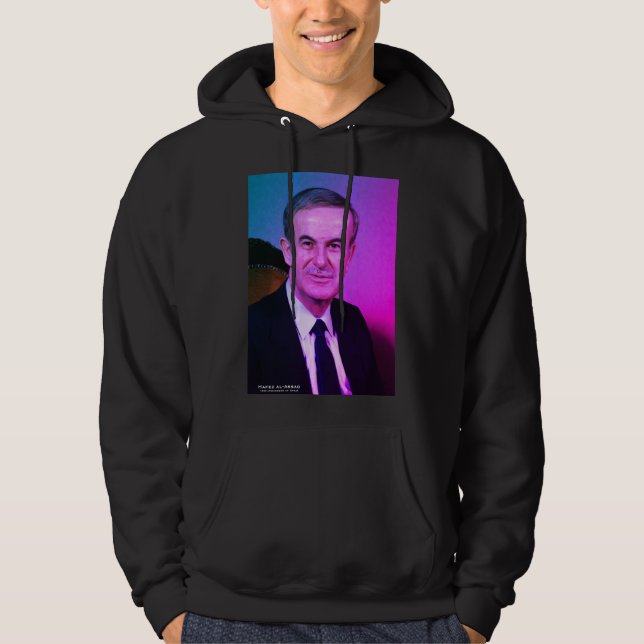 Hafez al-Assad, syrischer Präsident Hoodie (Vorderseite)