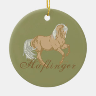 Haflinger Keramikornament