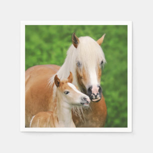 Haflinger Pferdeniedliches Serviette