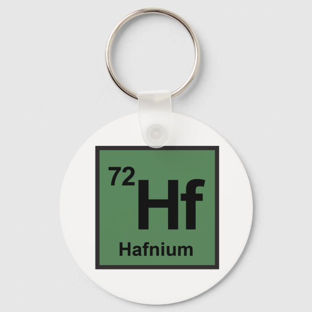 Hafnium-Schlüsselanhänger Schlüsselanhänger (Vorderseite)