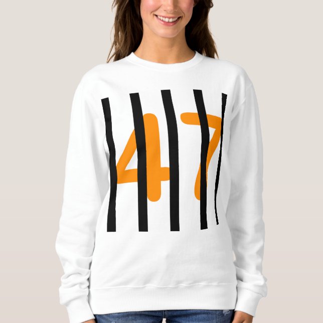 Haft ihn jetzt! sweatshirt (Vorderseite)