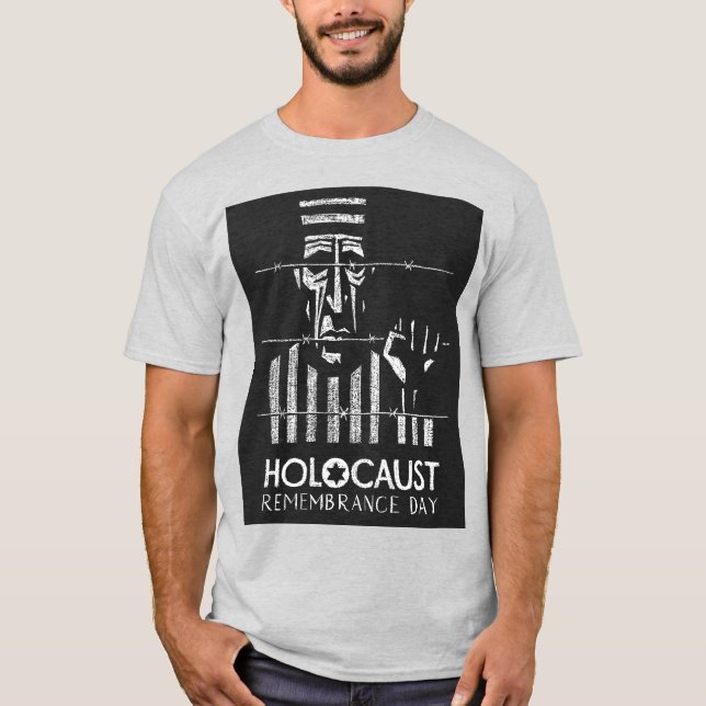 Häftling am Holocaust-Gedenktag T-Shirt (Vorderseite)