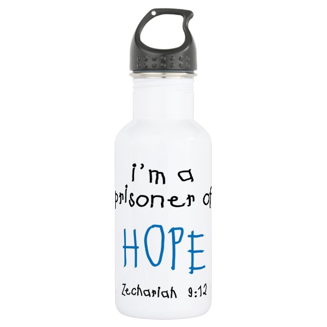 Häftling Edelstahlflasche (Vorderseite)