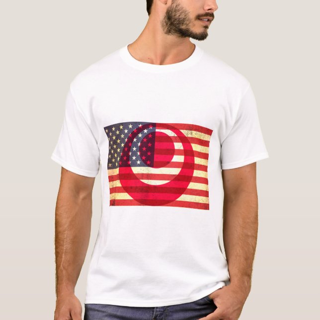 Hafu American/Okinawawan Men's T - Shirt (Vorderseite)