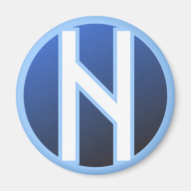 Hagalaz Haegl Rune Magnet (Vorne)