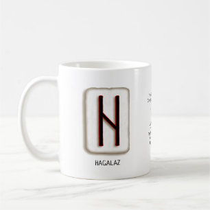 Hagalaz RuneStone Mug