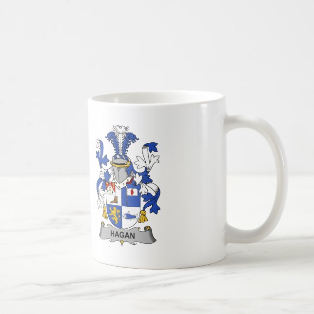 Hagan Familienwappen Kaffeetasse (Rechts)