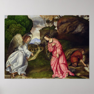 Hagar und der Engel Poster